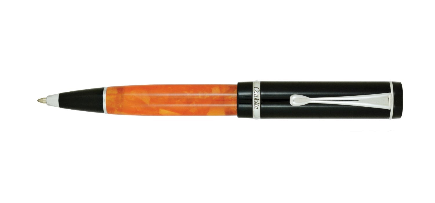 Conklin Duragraph Ballpoint Pen - Orange Nights