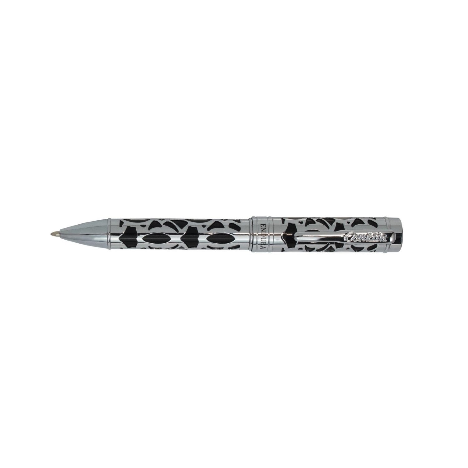 Conklin Endura Deco Crest Ballpoint Pen - Black
