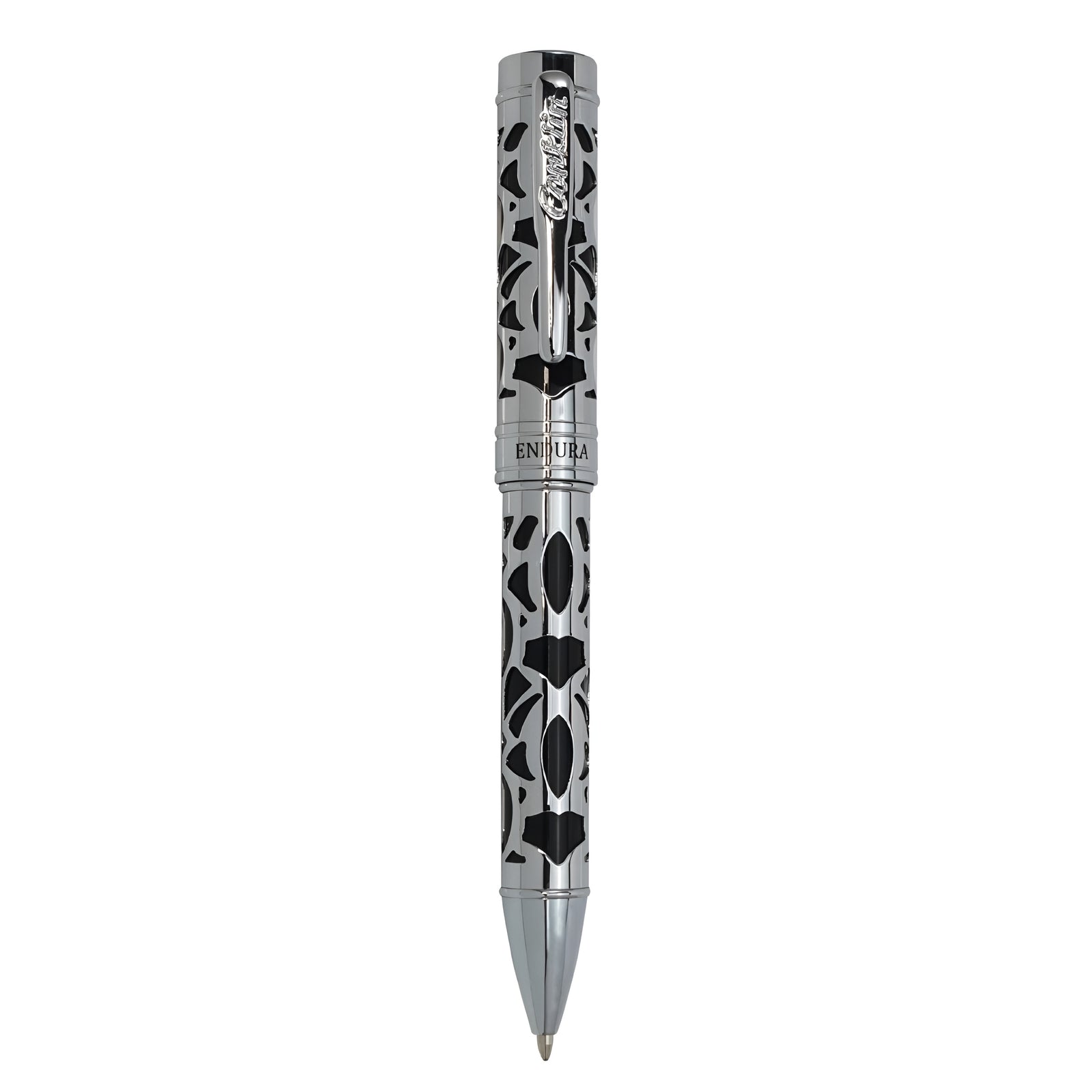 Conklin Endura Deco Crest Ballpoint Pen - Black