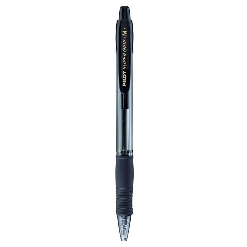 Pilot Super Grip Ballpoint Pen - Black