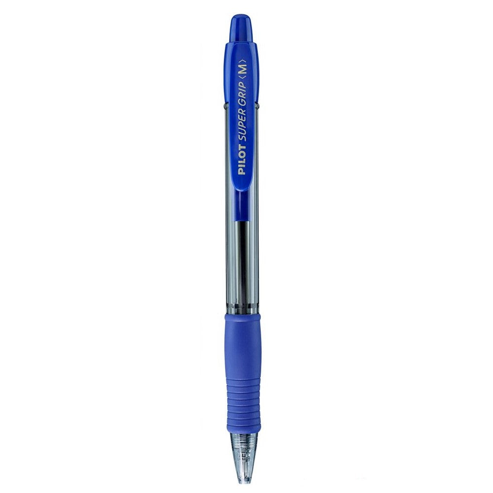 Pilot Super Grip Ballpoint Pen - Blue