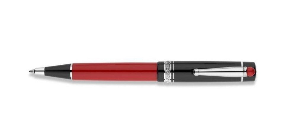 Delta DV2 We Smorfia Ballpoint Pen - Red / PalladiumTrim