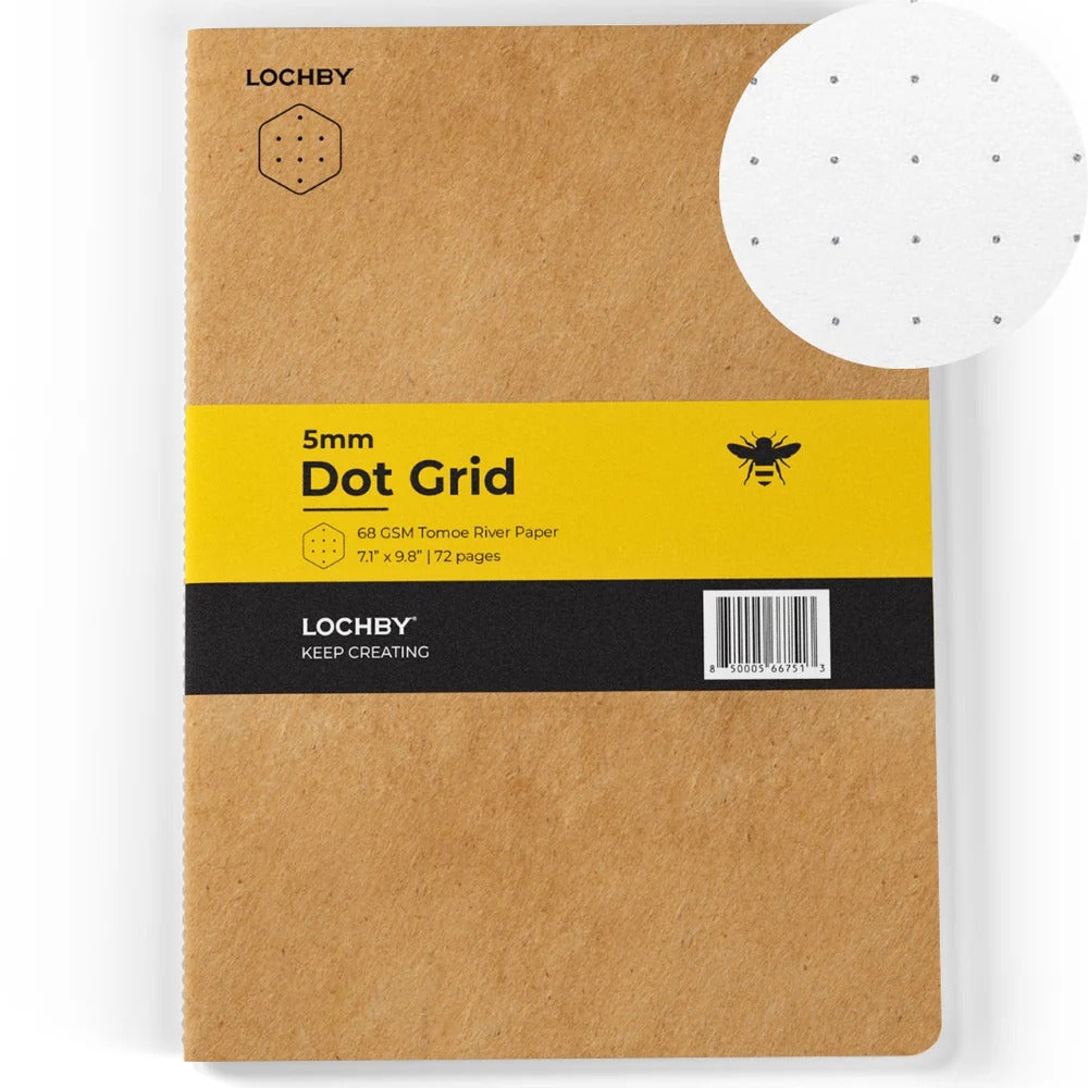 LOCHBY B5 Journal Notebook - Dot Grid