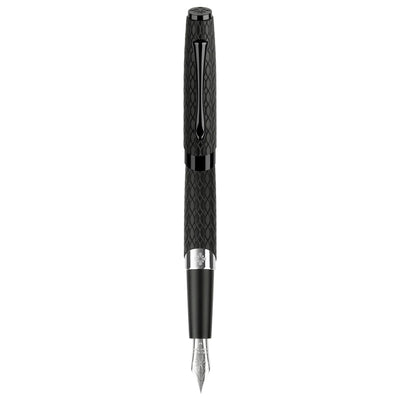 Diplomat Cobra Fountain Pen - Black Guilloche
