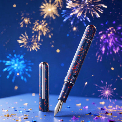 Nahvalur Nautlius Fountain Pen - Fireworks