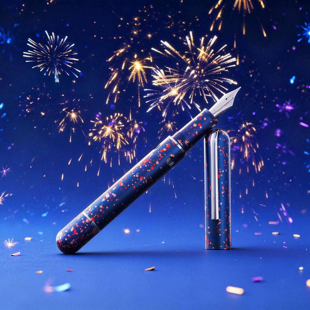 Nahvalur Nautlius Fountain Pen - Fireworks