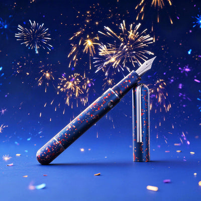 Nahvalur Nautlius Fountain Pen - Fireworks
