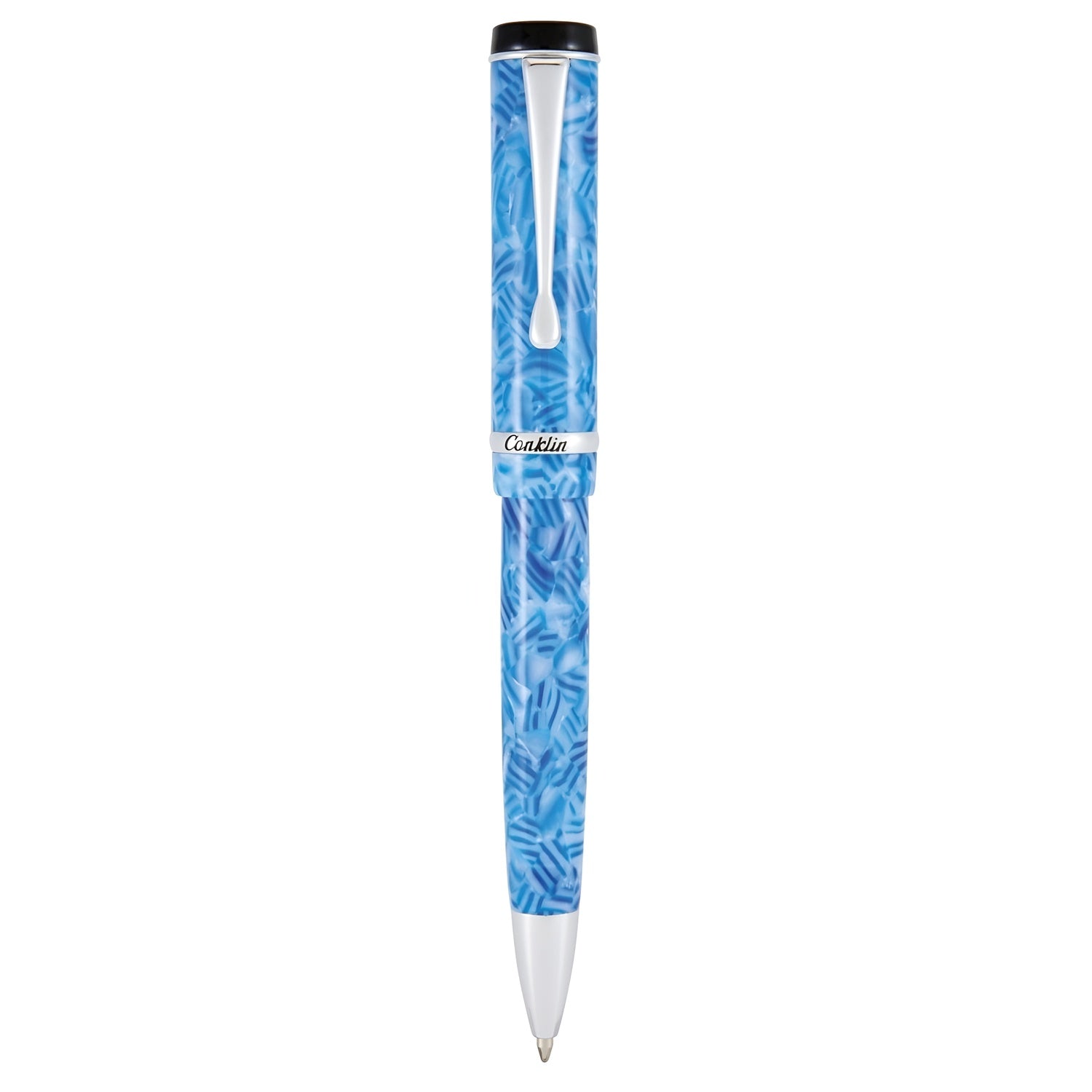 Conklin Duragraph Ballpoint Pen - Ice Blue