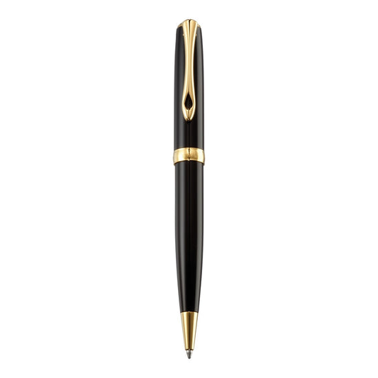 Diplomat Excellence A2 Ballpoint Pen - Black Lacquer / Gold Trim