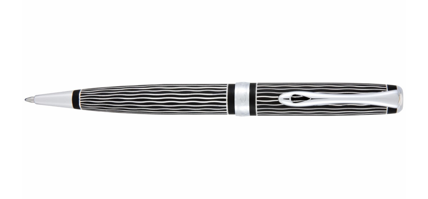 Diplomat Excellence A Plus Ballpoint Pen - Guilloche Lapis Wave