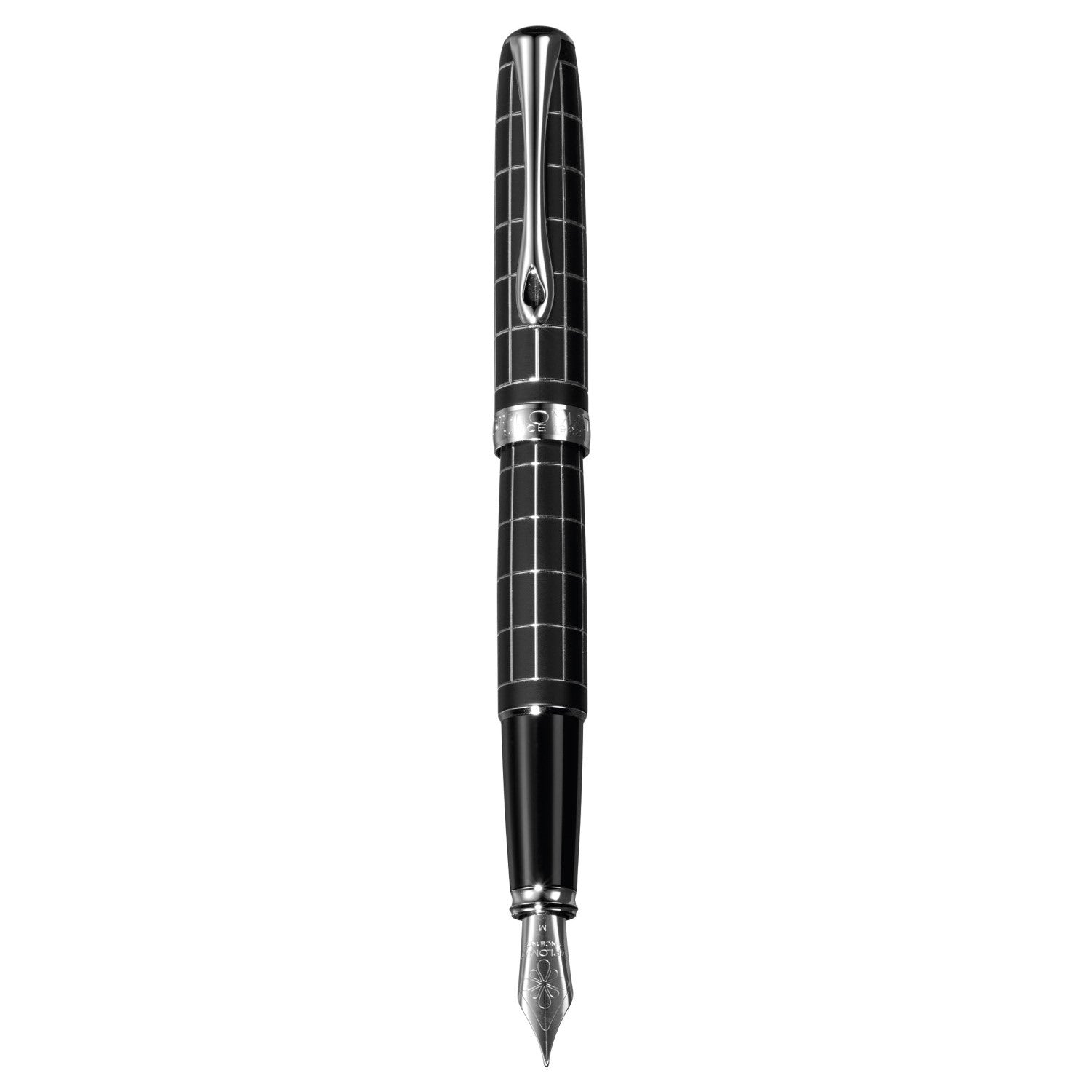 Diplomat Excellence A Plus Fountain Pen - Rhomb Guilloche