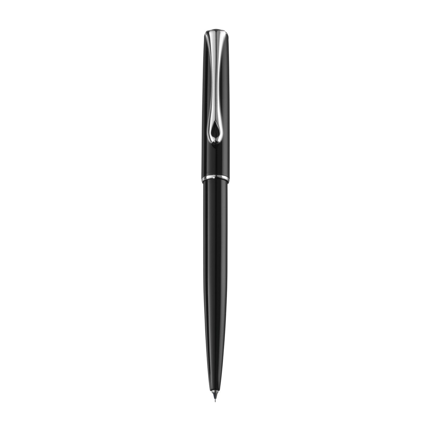 Diplomat Traveller Mechanical Pencil 0.5mm - Black Lacquer /Chrome Trim