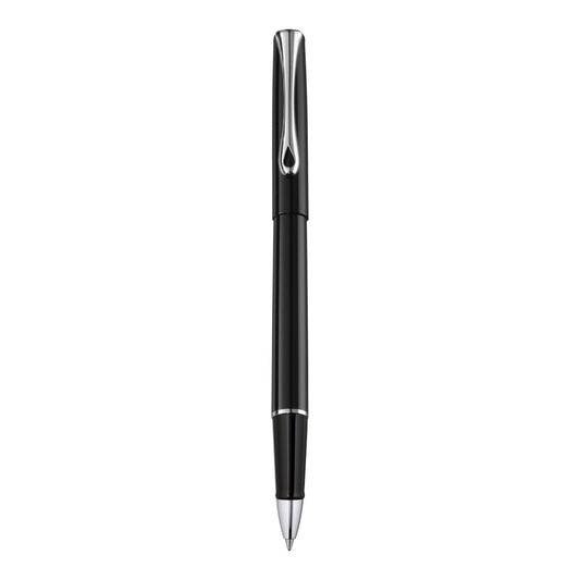 Diplomat Traveller Rollerball - Black Lacquer / Chrome Trim