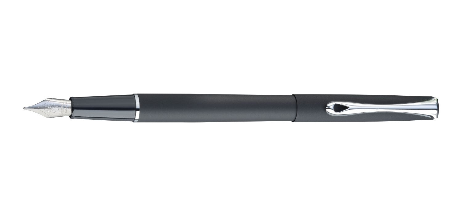 Diplomat Traveller Fountain Pen - Black Lapis