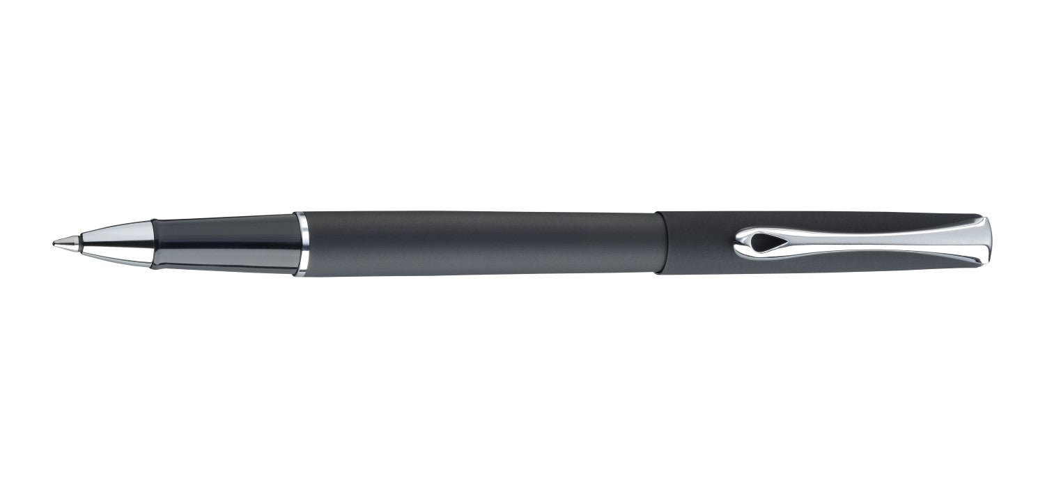 Diplomat Traveller Rollerball - Black Lapis