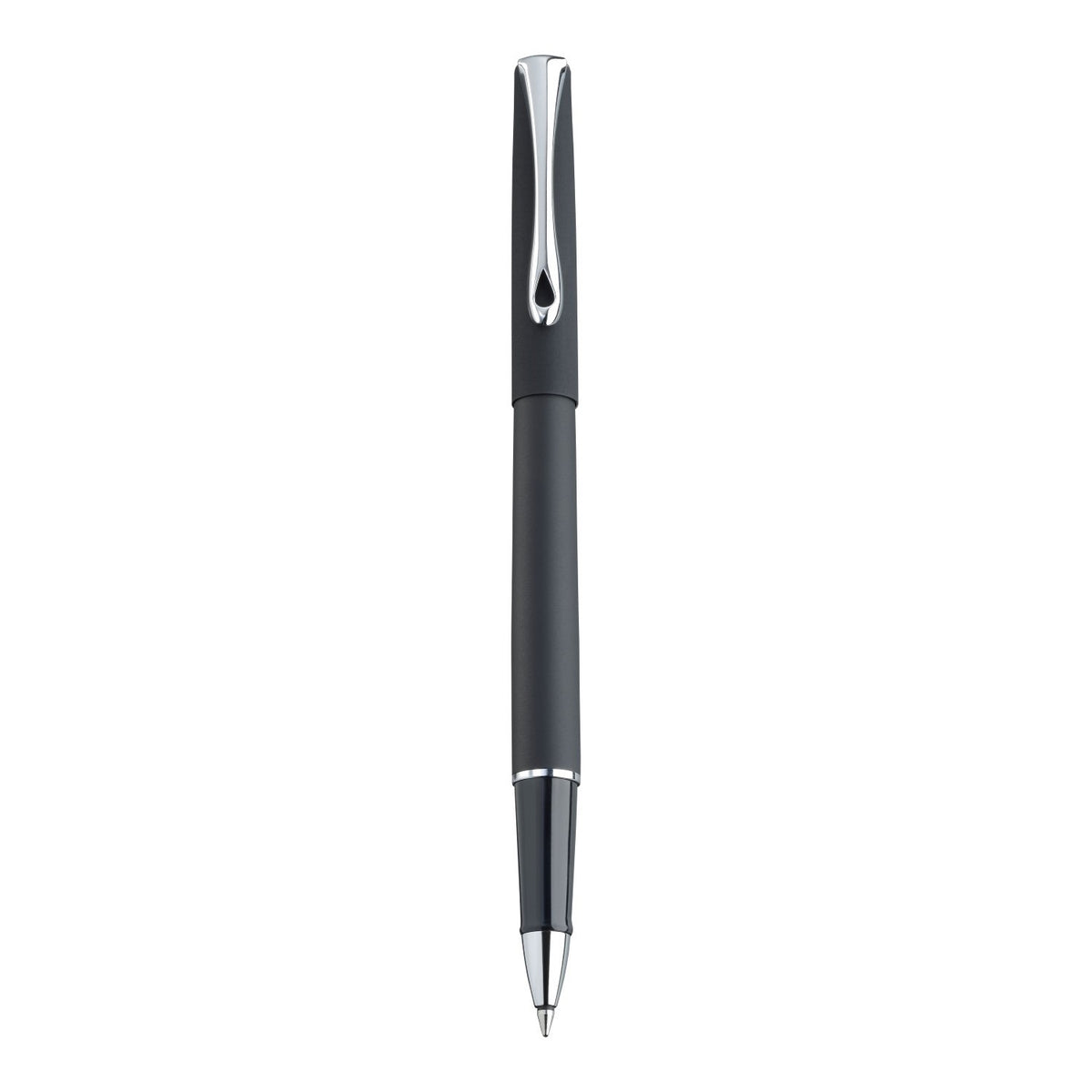 Diplomat Traveller Rollerball - Black Lapis