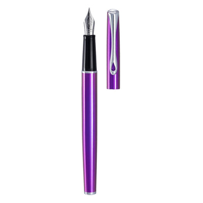 Diplomat Traveller Funky Fountain Pen - Fuchsia