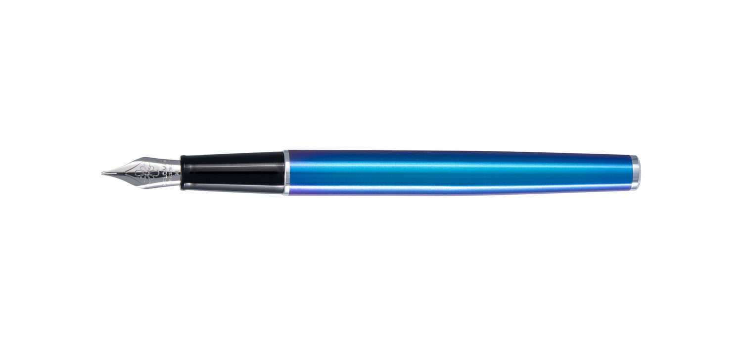Diplomat Traveller Funky Fountain Pen - Blue