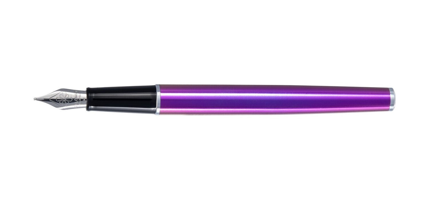 Diplomat Traveller Funky Fountain Pen - Fuchsia
