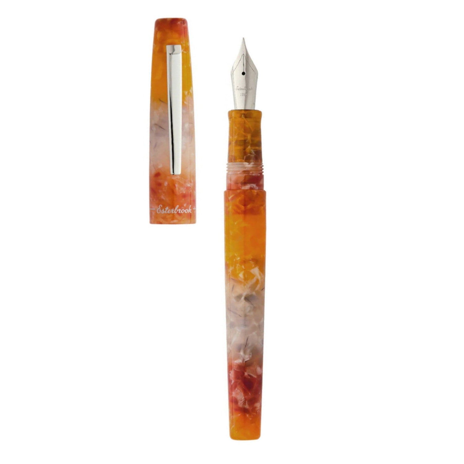 Esterbrook Camden Fountain Pen - Oktoberfest / Palladium Trim