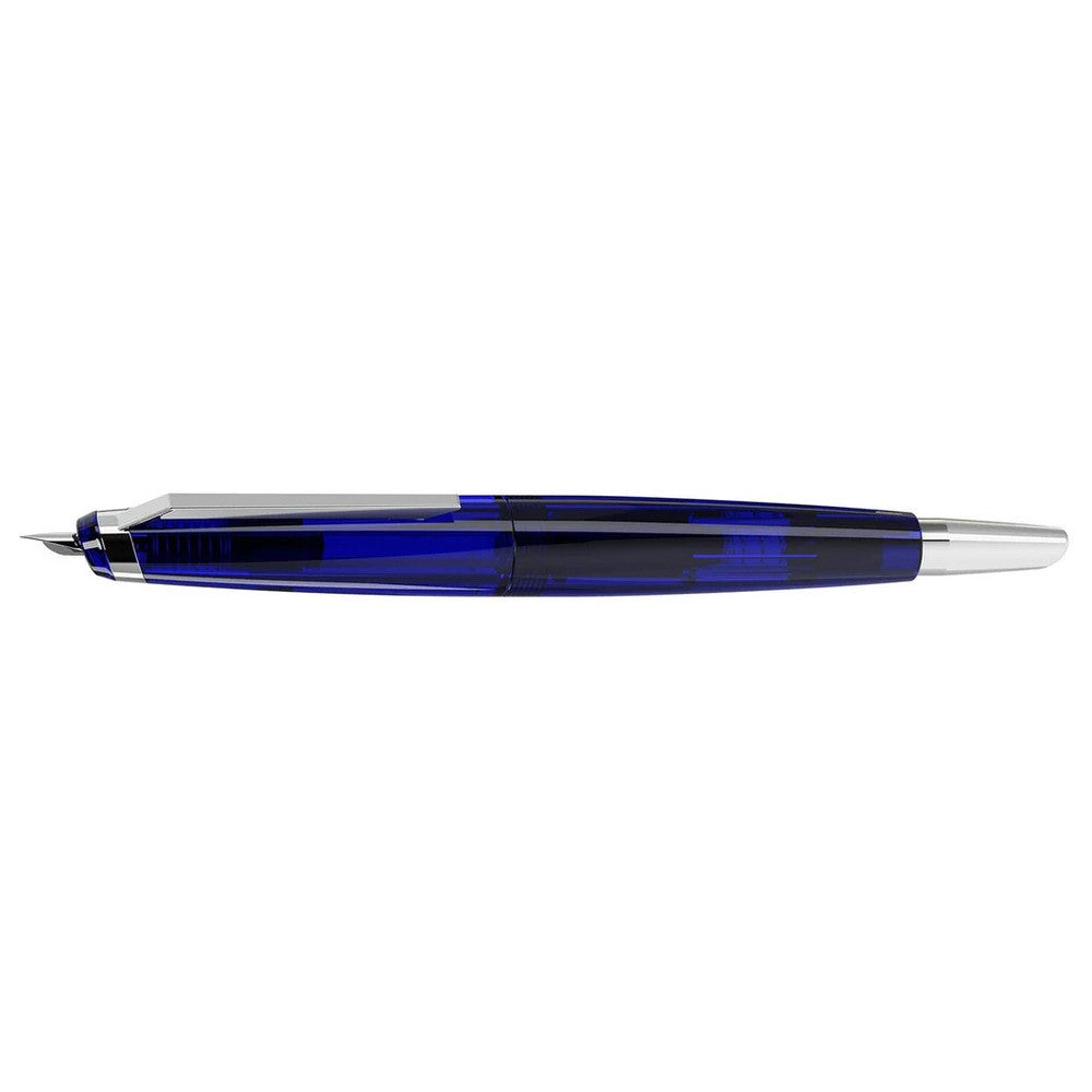 Endless Phantom Fountain Pen - Blue / Chrome