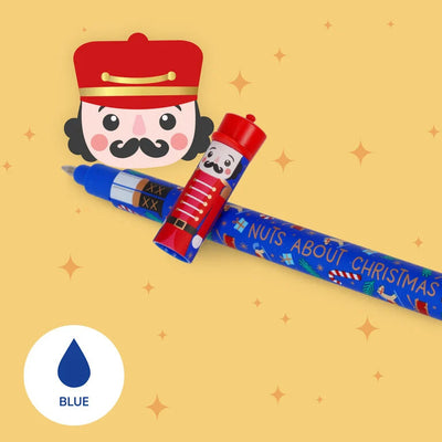 Legami Erasable Gel Pen Set of 3 - The Nutcracker