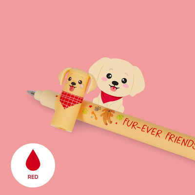 Legami Erasable Gel Pen Set of 3 - Fur-ever Freinds