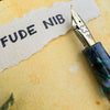 Esterbrook Estie Fountain Pen (Piston Fill) - Jurassic / Gold Trim - Fude