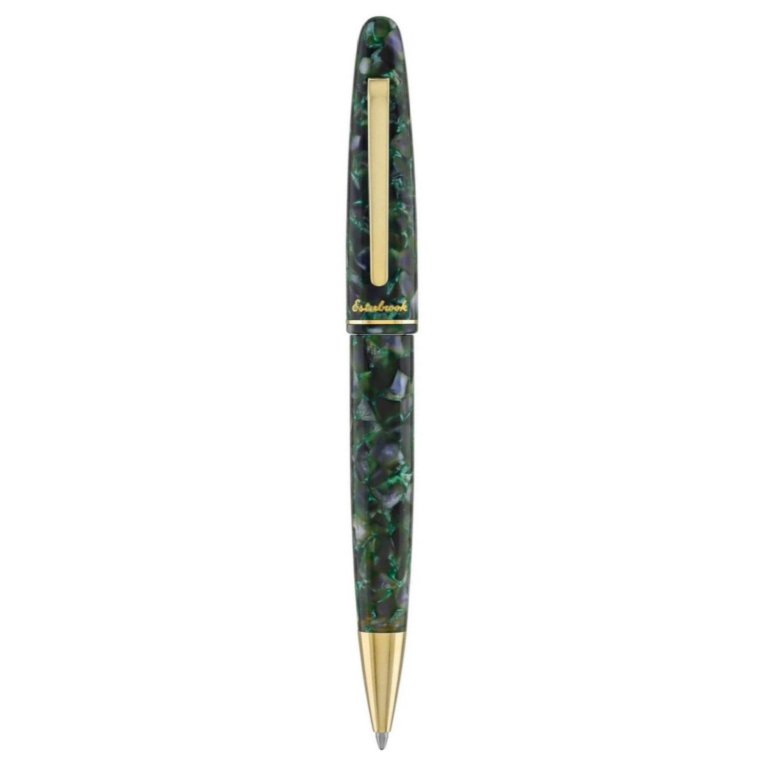 Esterbrook Estie Ballpoint Pen - Jurassic / Gold Trim