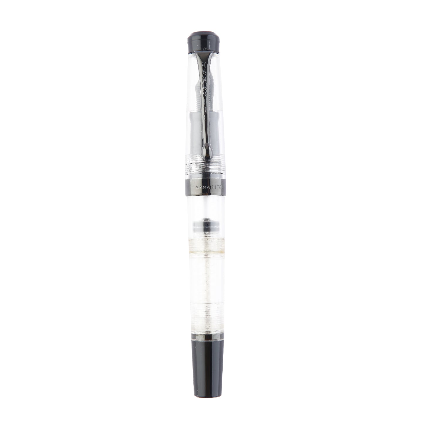 Kanwrite Heritage Fountain Pen - Clear Demo / Black Trim