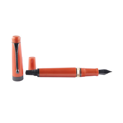 Kanwrite Heritage Fountain Pen - Pearl Orange / Black Trim