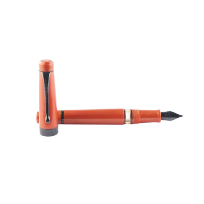 Kanwrite Heritage Fountain Pen - Pearl Orange / Black Trim