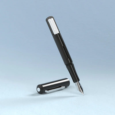 Endless Captiva Fountain Pen - Infinite Space Black / Chrome Trim