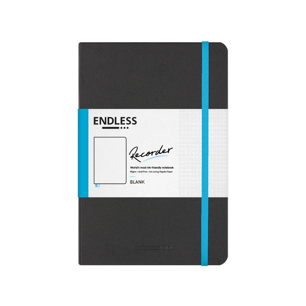 Endless Recorder Notebook A5 Plain - Infinite Space