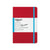 Endless Recorder Notebook A5 Lined - Crimson Sky