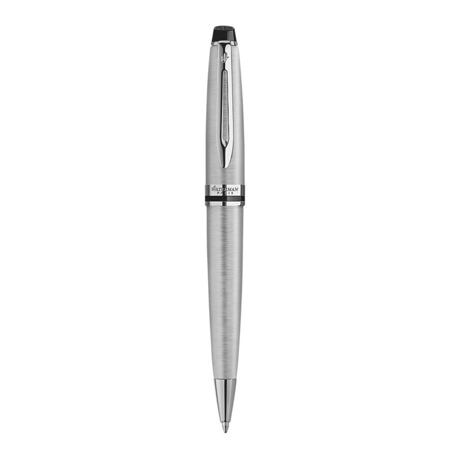 Waterman Expert Ballpoint Pen - Stainless Steel / Chrome Trim