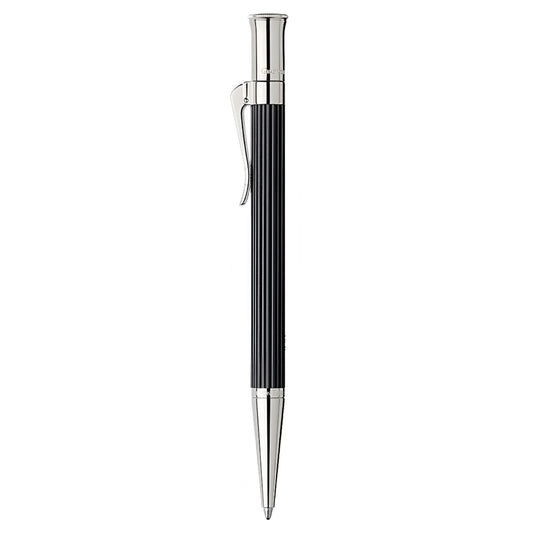 Graf Von Faber-Castell Classic Ballpoint Pen - Ebony / Platinum Trim