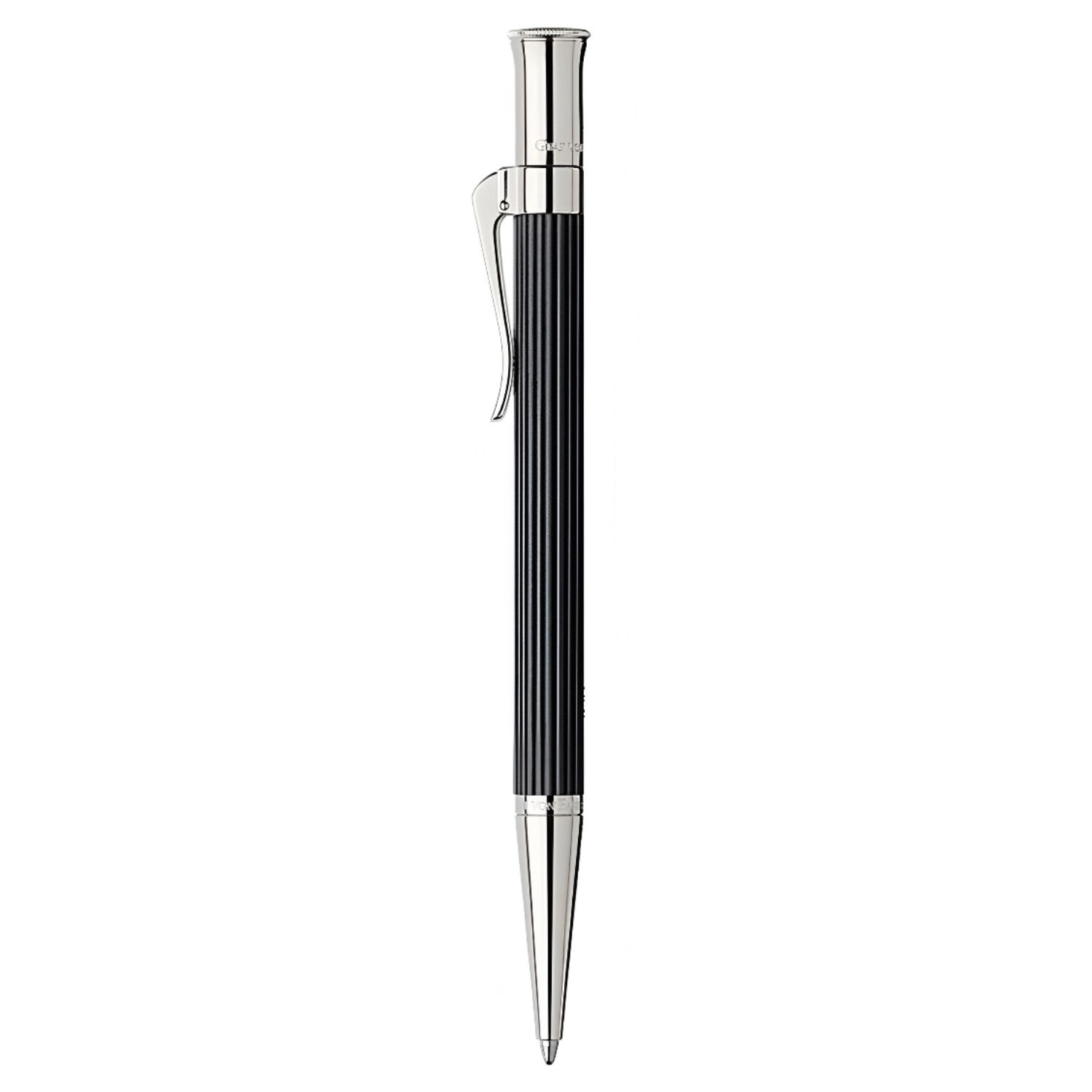 Graf Von Faber-Castell Classic Ballpoint Pen - Ebony / Platinum Trim