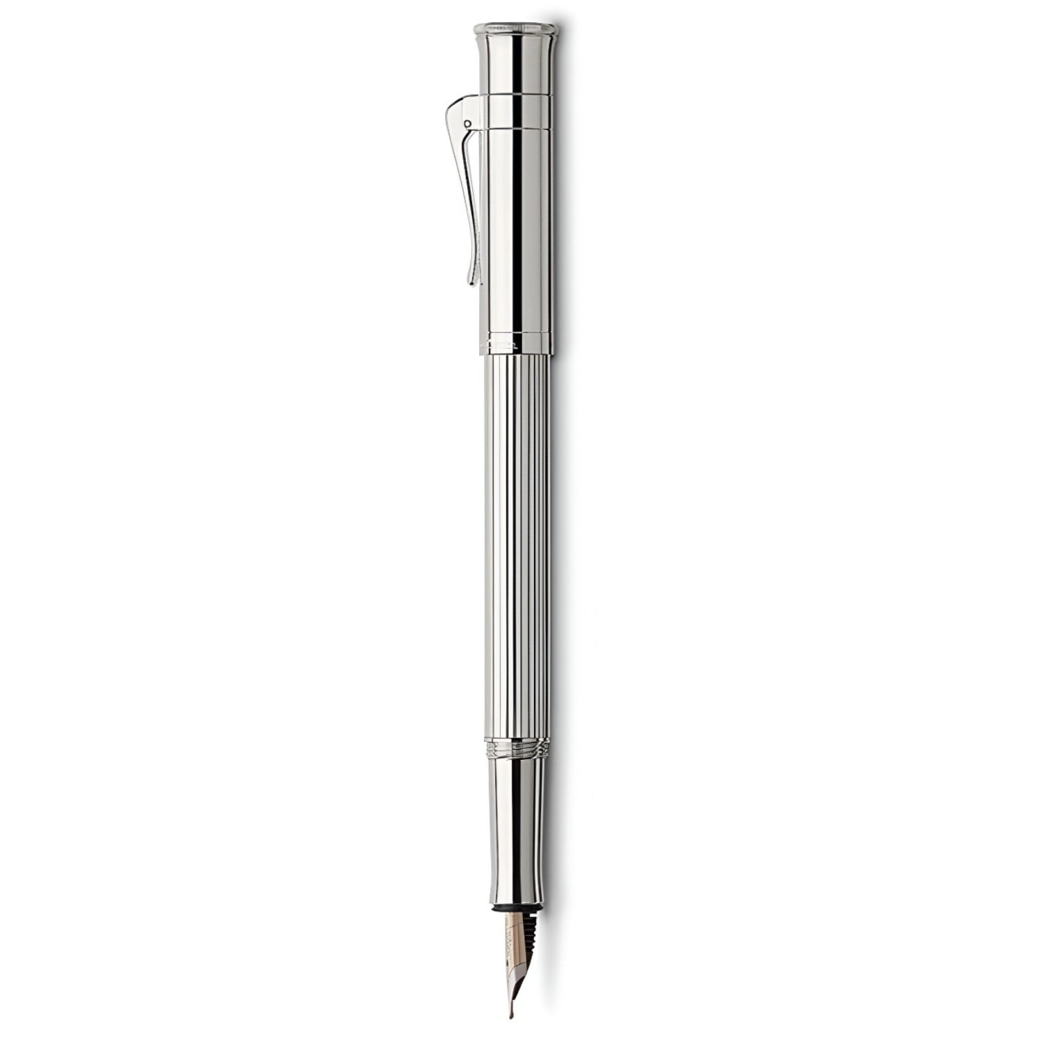 Graf Von Faber-Castell Classic Fountain Pen - Platinum
