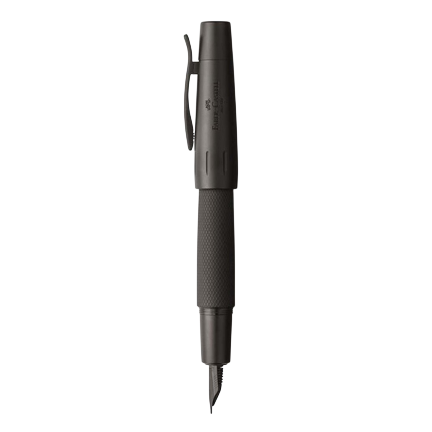 Faber-Castell Design E-motion Fountain Pen - Pure Black