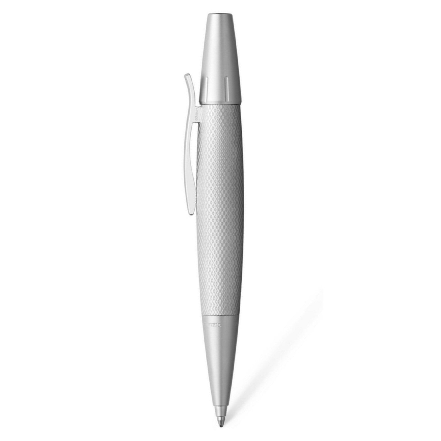 Faber-Castell Design E-motion Ballpoint Pen - Pure Silver