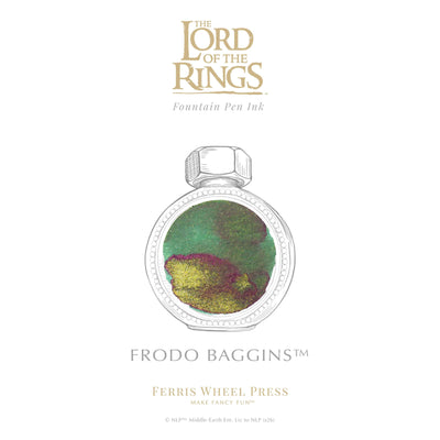 Ferris Wheel Press Lord of the Rings Ink Bottle 38ml - Frodo Bagins