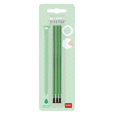 Legami Erasable Gel Pen Refills - 3 Pack
