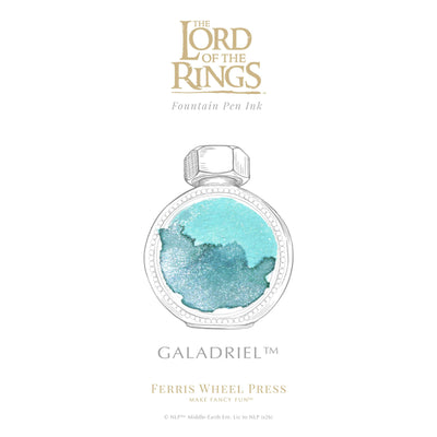 Ferris Wheel Press Lord of the Rings Ink Bottle 38ml - Galadriel