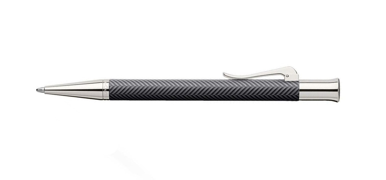 Graf Von Faber-Castell Guilloche Ballpoint Pen - Anthracite