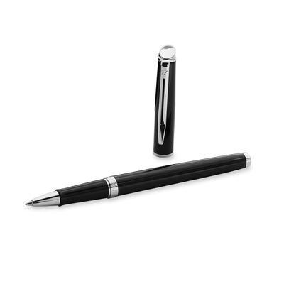 Waterman Hemisphere Rollerball - Black Lacquer / Chrome Trim