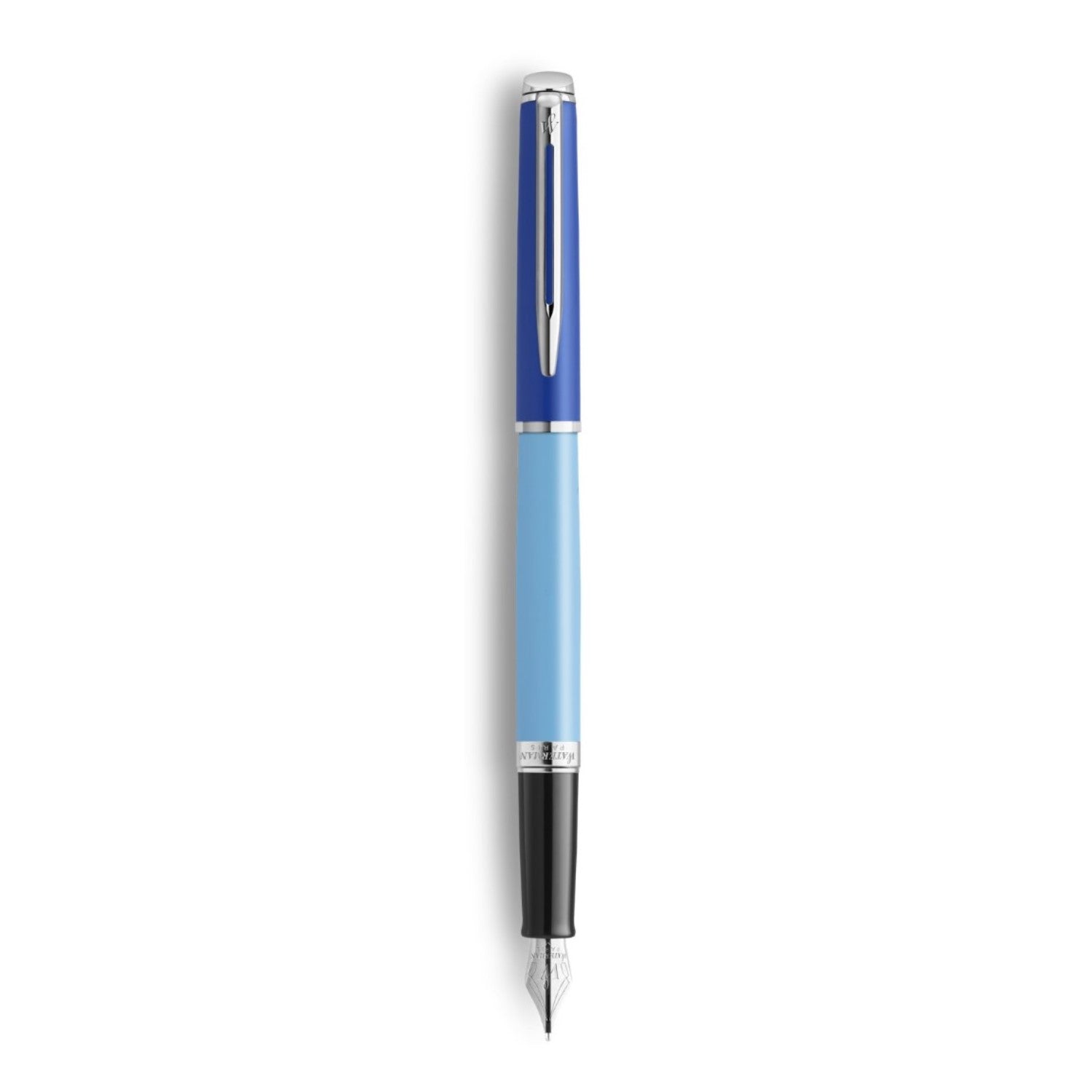 Waterman Hemisphere Colour Blocking Fountain Pen - Blue / Palladium Trim - Special Edition