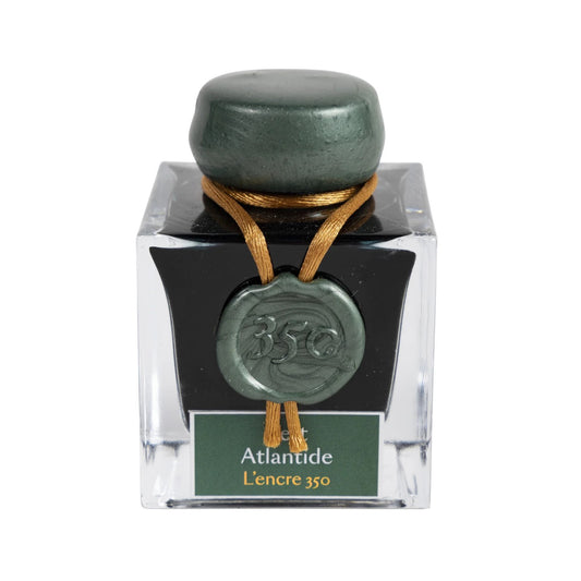 Jacques Herbin Ink Bottle 50ml - 350 - Atlantis Green