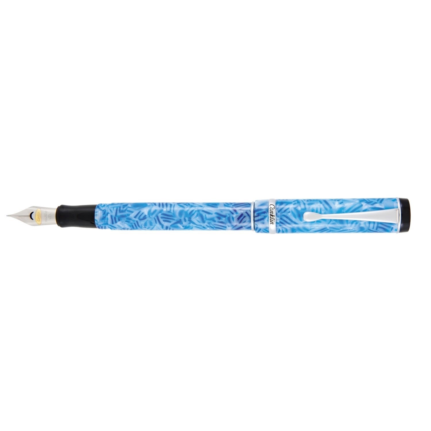 Conklin Duragraph Fountain Pen - Ice Blue