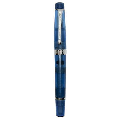 Kanwrite Heritage Fountain Pen - Crystal Blue / Chrome Trim